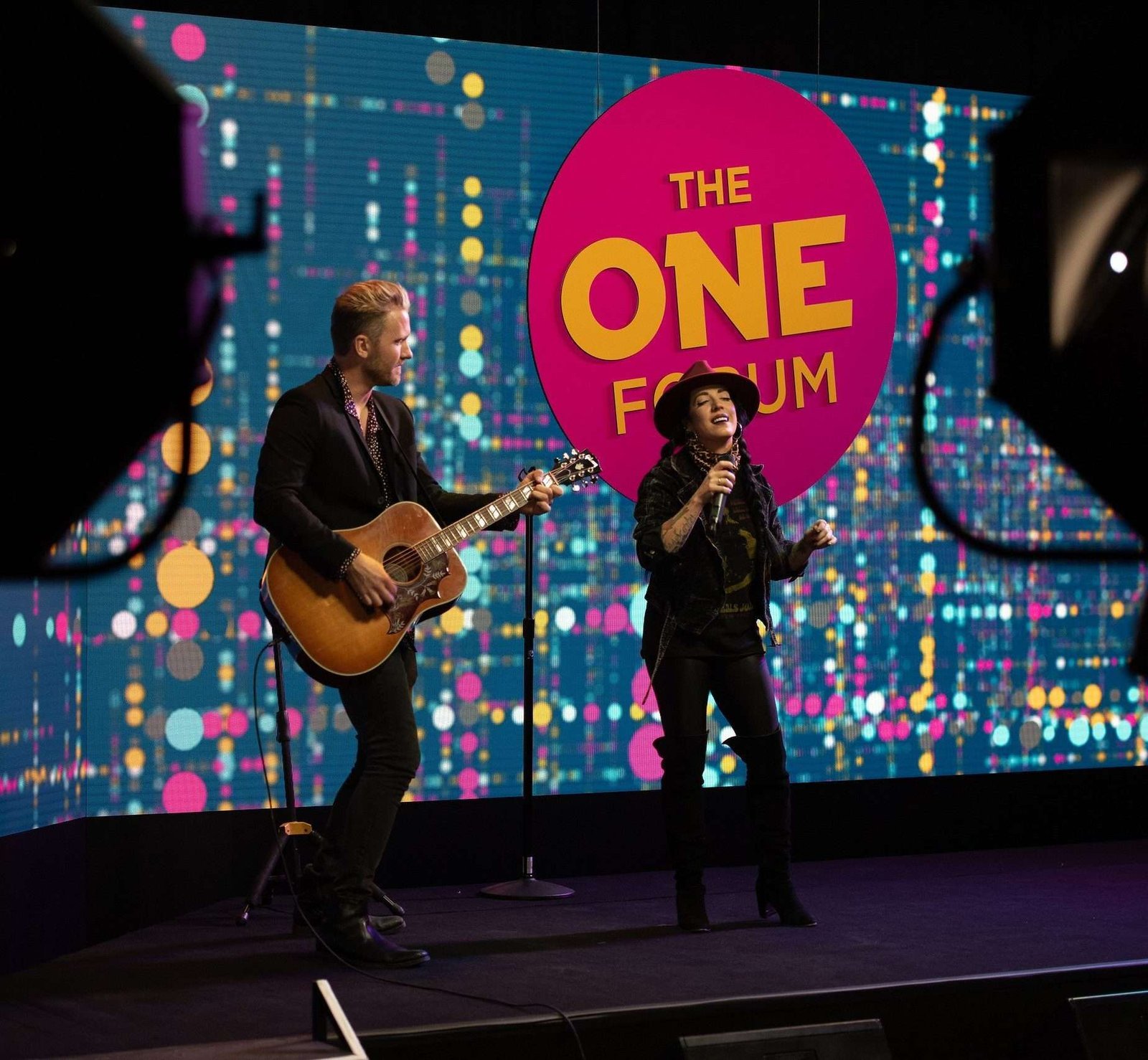 On stage performance