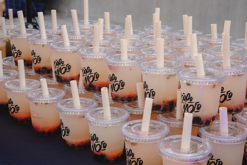 Boba Tea at the Asian American and Native Hawaiian/Pacific Islander Celebration in Los Angeles